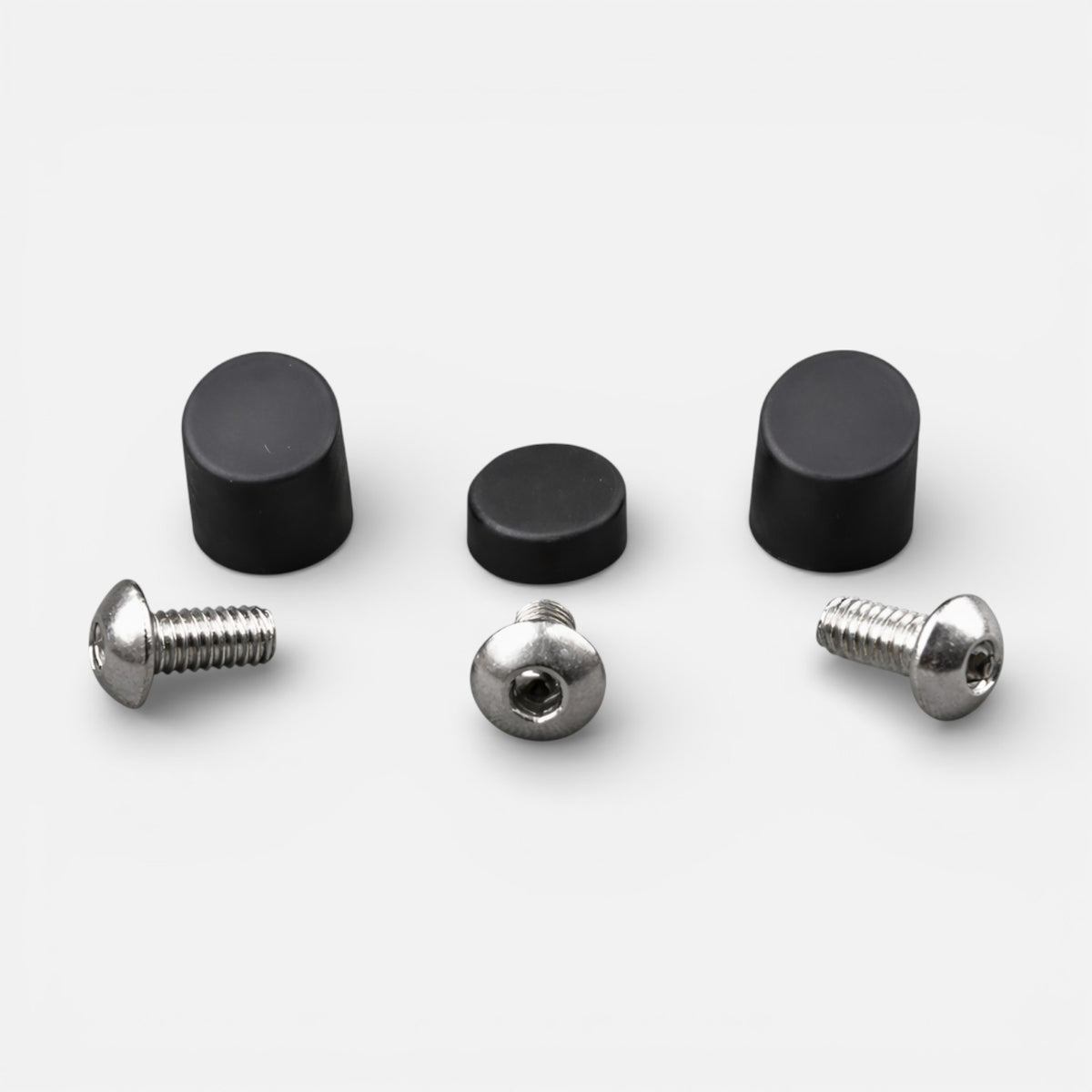 Bouchons cache-vis noir + vis inox – Xiaomi M365, M365 Pro, 1S, Essential, Pro 2, Mi 3 Xiaomi