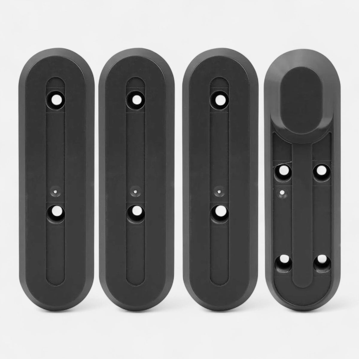 Kit cache-vis de roues Xiaomi Noir – Sans stickers Xiaomi