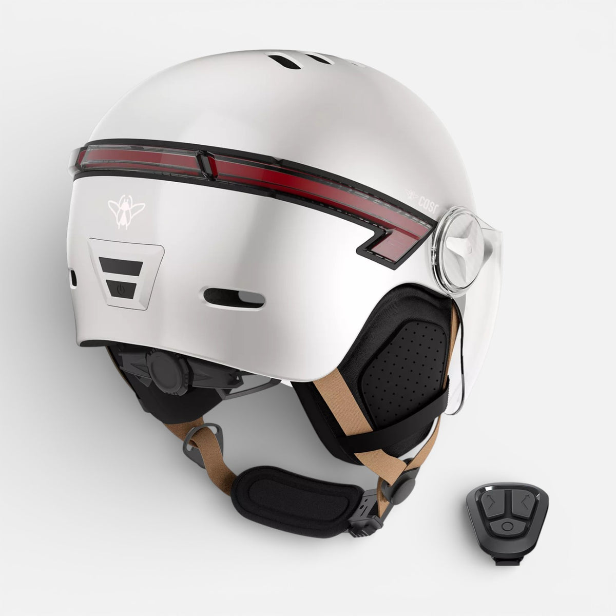 Casque CASR Led Glow Crême CASR