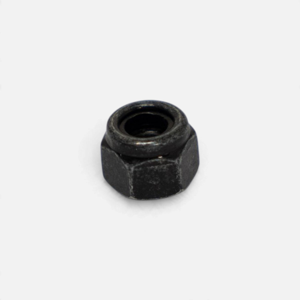 Écrou frein M6 avec insert non métallique, vue en angle