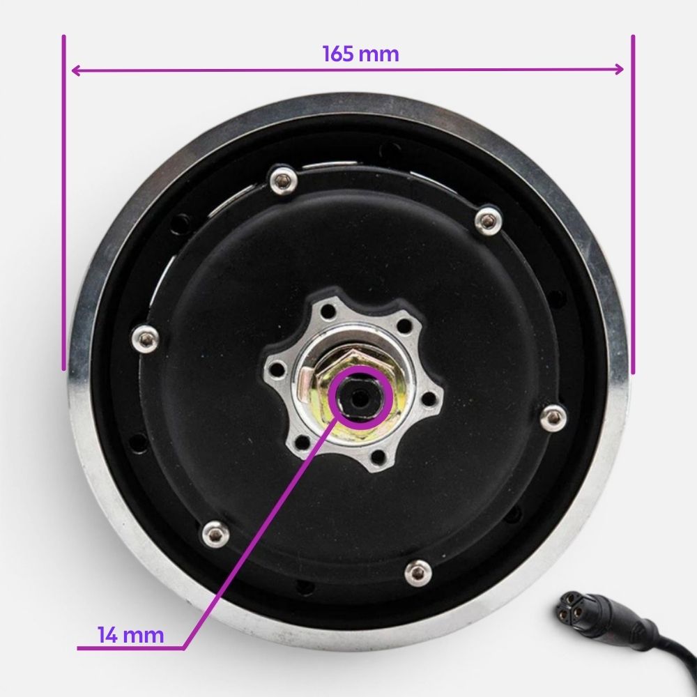 Moteur avant ou arrière 1200W câble court – Kukirin G3 Pro