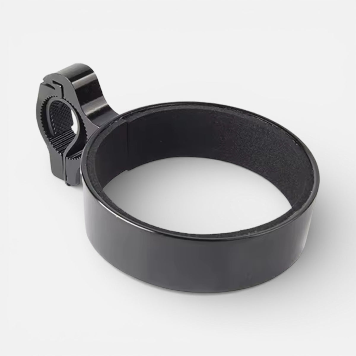 Porte-gobelet aluminium noir pour trottinette électrique Wheellow