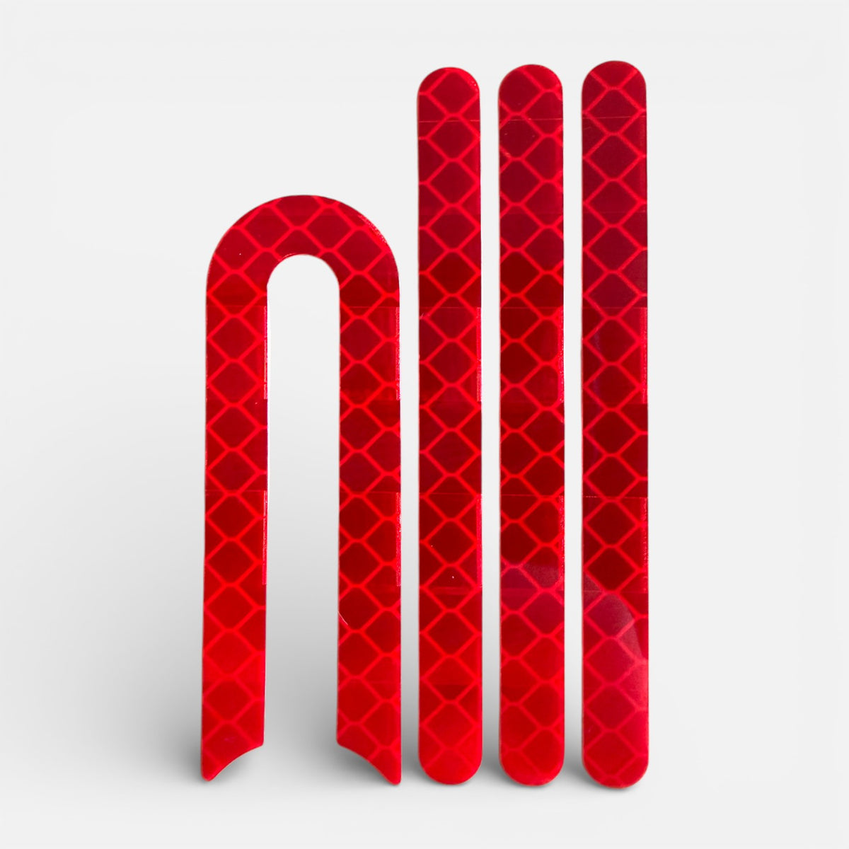 Stickers réfléchissants rouges caches vis roues Xiaomi Wheellow