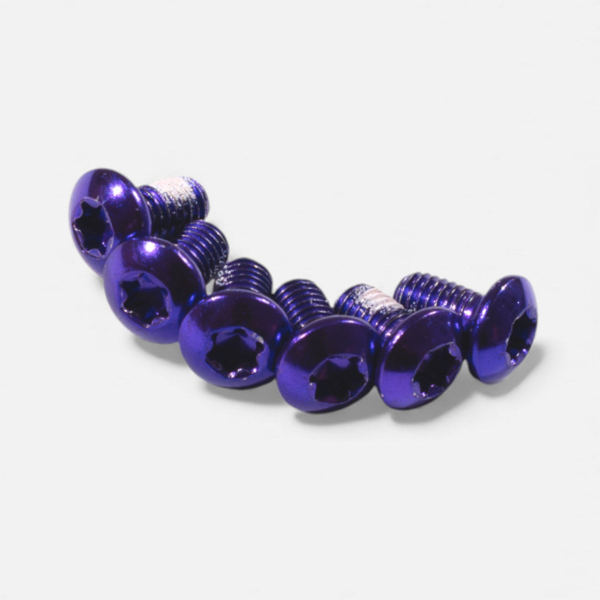 Kit vis disque frein M5x10 mm (x6) – Violet, trottinette & vélo Wheellow