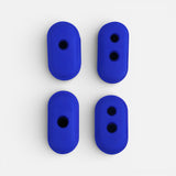 Lot passe-câbles bleus – Xiaomi M365, M365 Pro, Essential, 1S, Pro 2, Mi 3, Mi 3 Lite - Wheellow