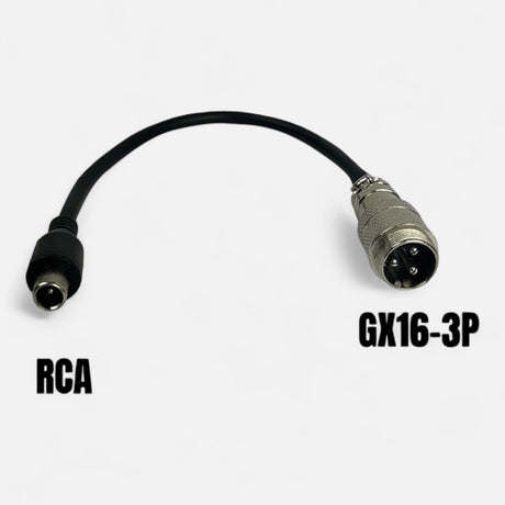 Adaptateur GX16 3 pins mâle vers connecteur RCA Xiaomi