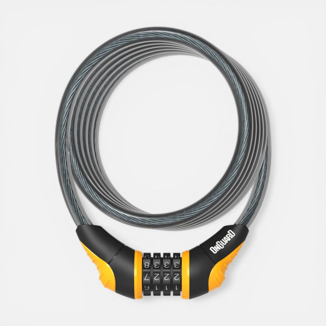 Antivol OnGuard Neon Coil Combo – 180 cm orange 