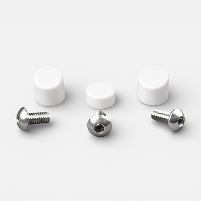 Bouchons cache-vis blanc + vis inox – Xiaomi M365, M365 Pro, 1S, Essential, Pro 2, Mi 3 Xiaomi