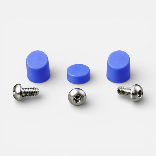 Bouchons cache-vis bleus + vis inox – Xiaomi M365, M365 Pro, 1S, Essential, Pro 2, Mi 3 Xiaomi