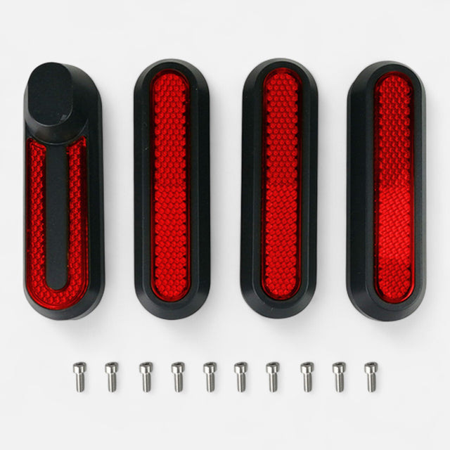 Cache-vis plastique réflecteurs Xiaomi – Rouge Wattiz