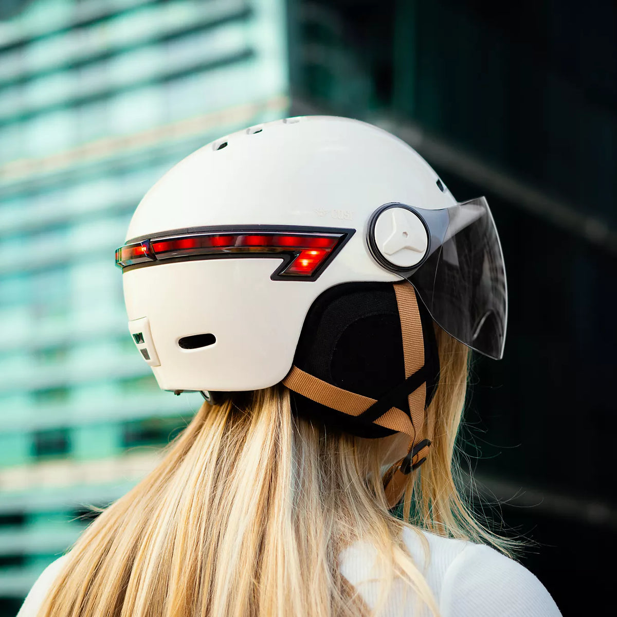 Casque CASR Led Glow Crême 
