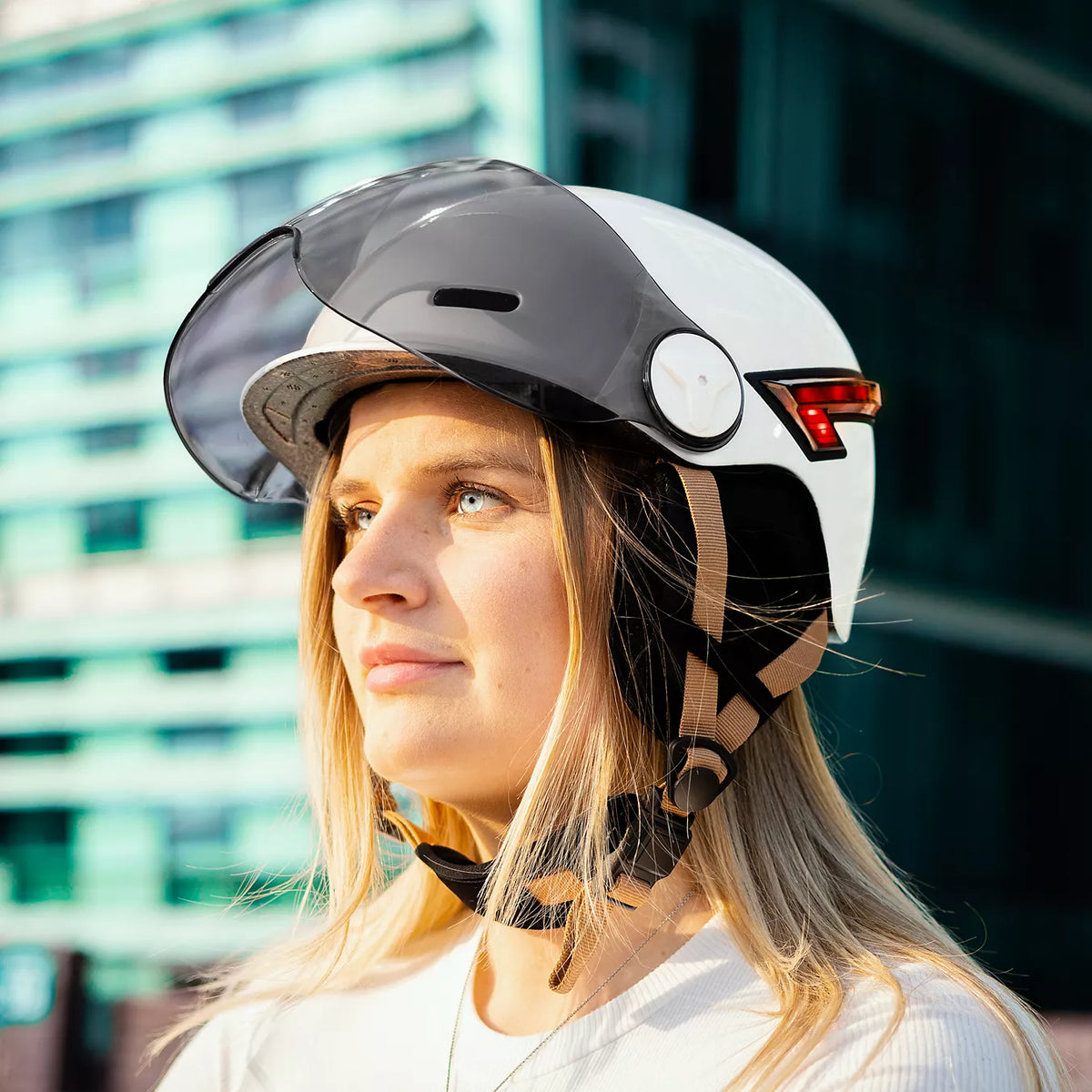 Casque CASR Led Glow Crême 