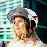 Casque CASR Led Glow Crême 