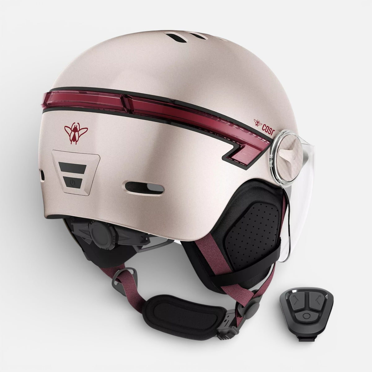 Casque CASR Led Glow Rose CASR