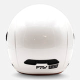 Casque JET FRV – Blanc brillant FRV