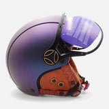 Casque JET FRV – Bleu mat caméléon FRV