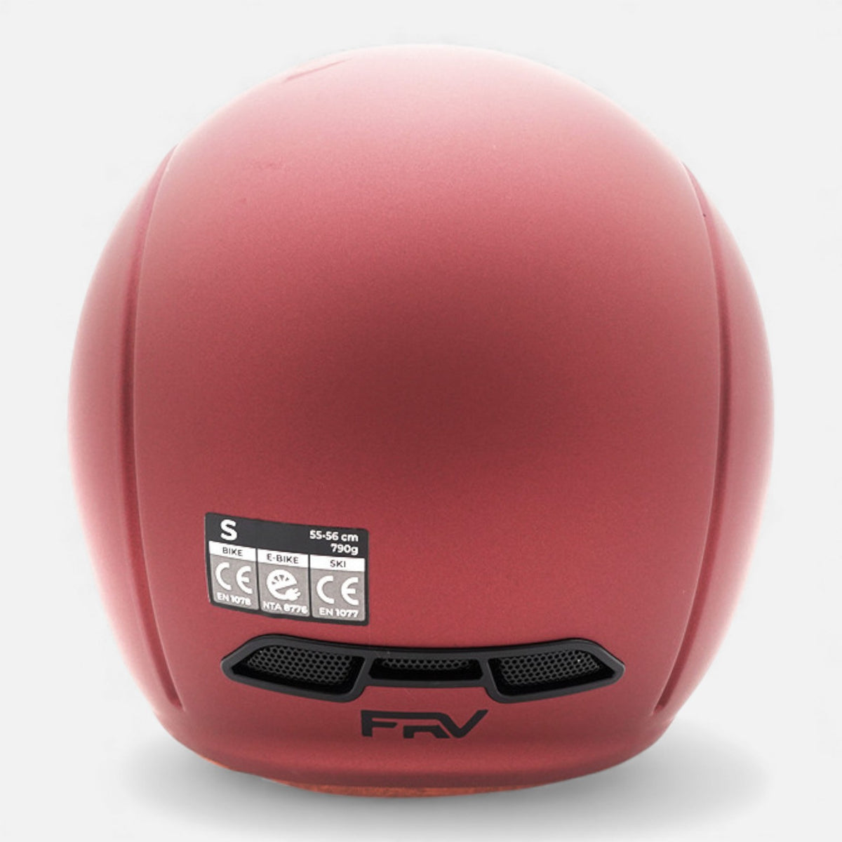 Casque JET FRV – Bordeaux mat FRV