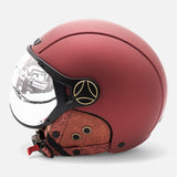Casque JET FRV – Bordeaux mat FRV