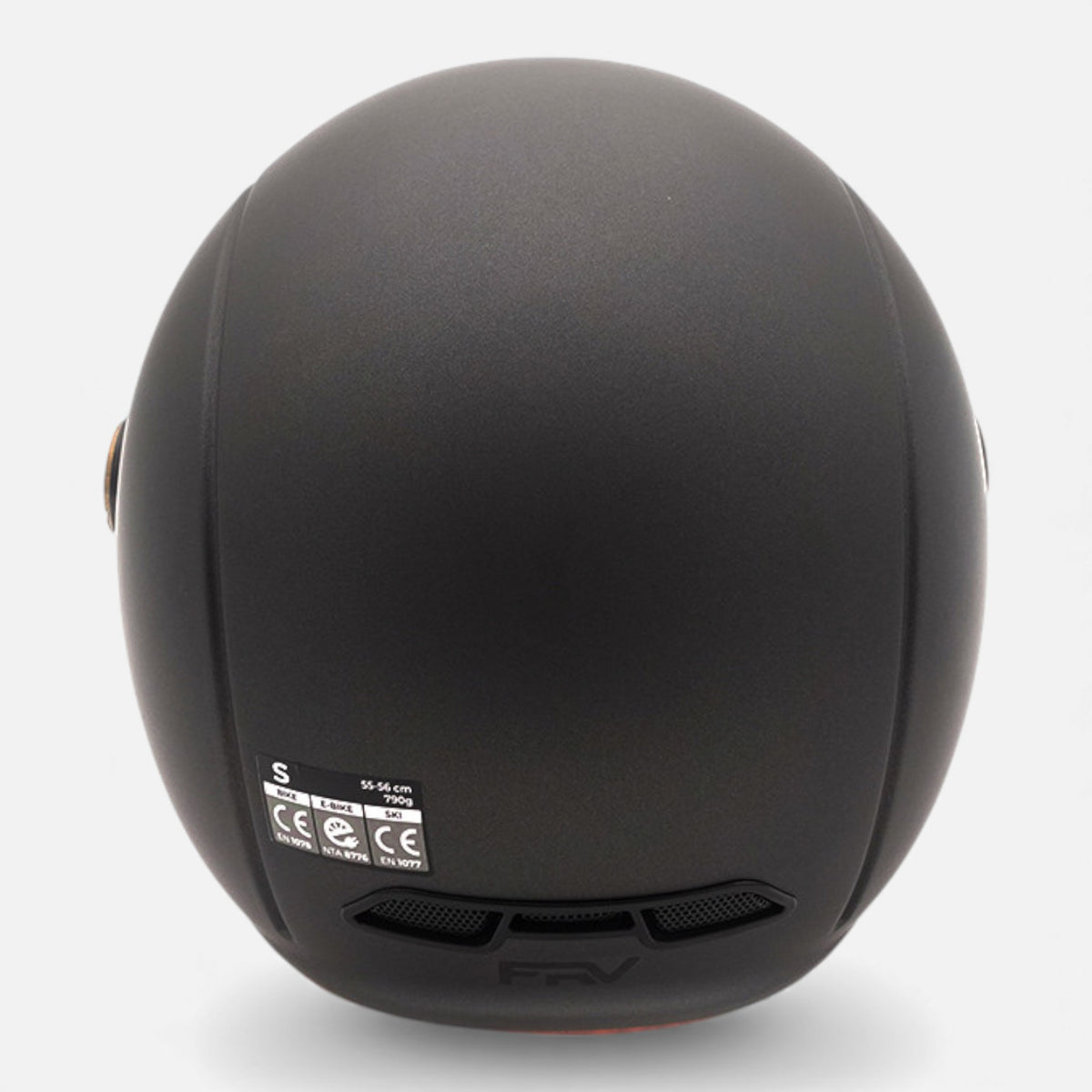 Casque JET FRV – Gris graphite mat FRV