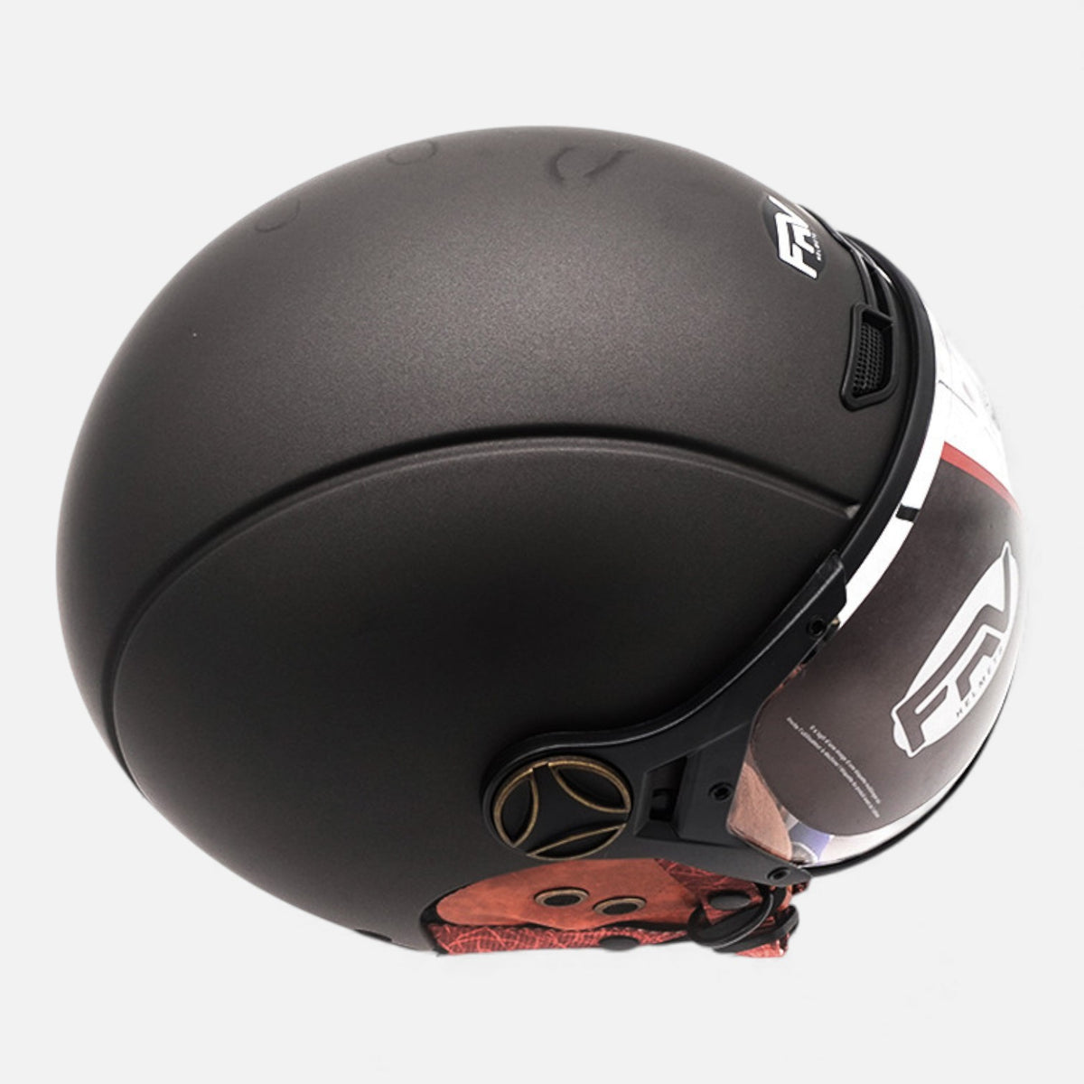Casque JET FRV – Gris graphite mat FRV