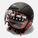 Casque JET FRV – Gris graphite mat FRV