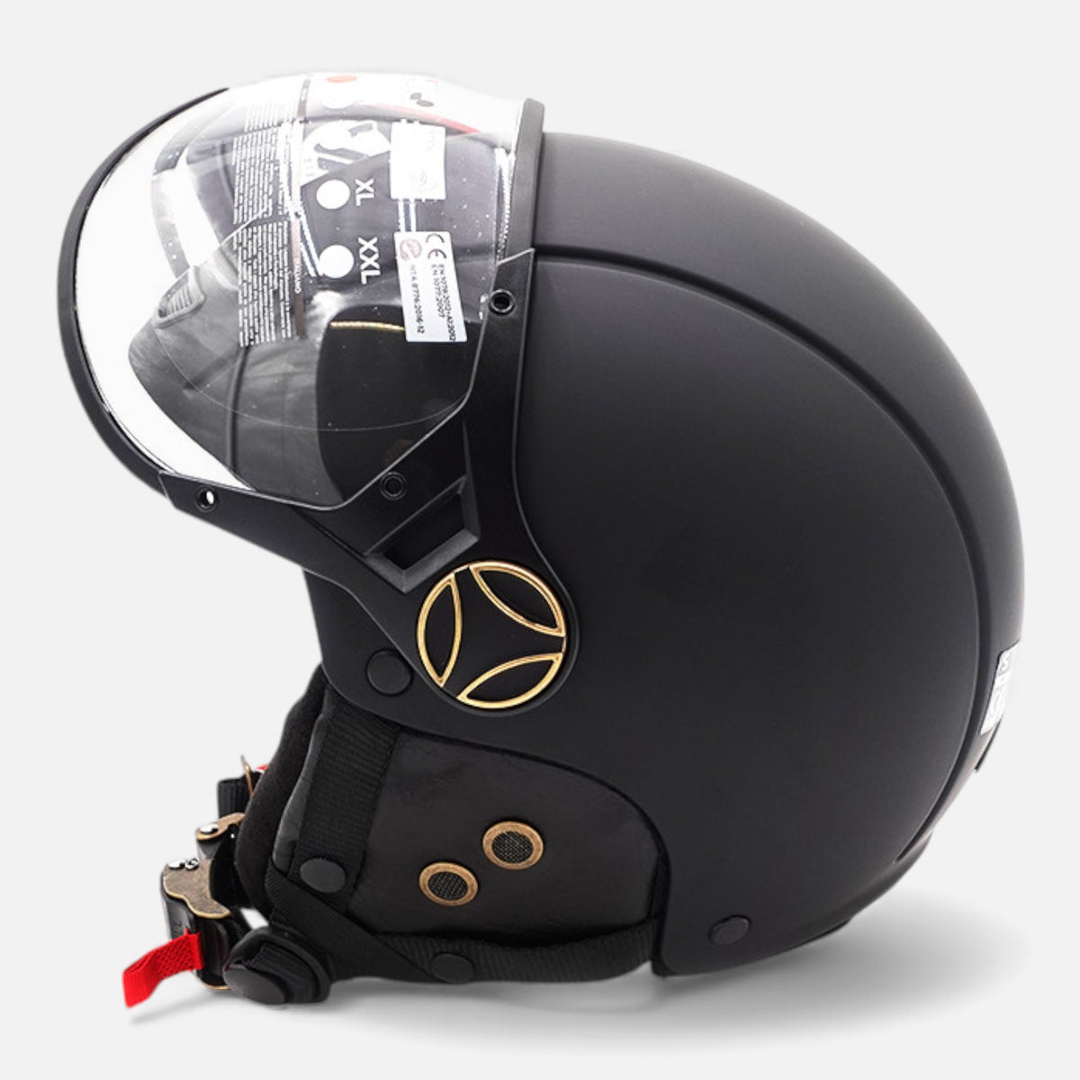 Casque JET FRV – Noir mat FRV