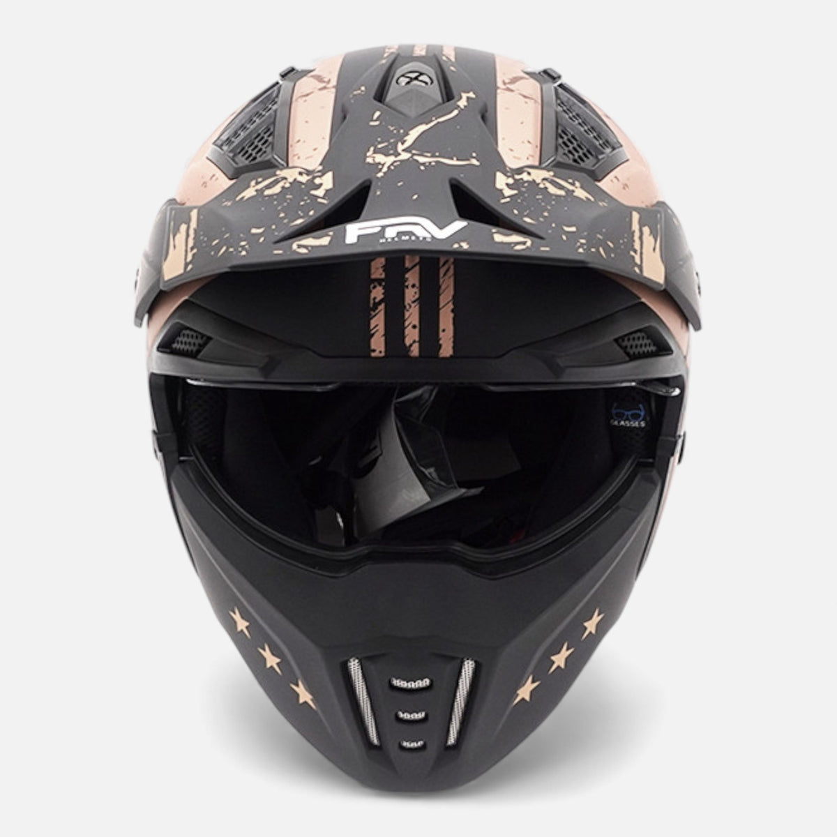 Casque Street FRV Maverick – Hero Gold FRV