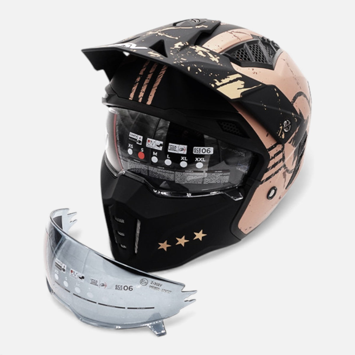 Casque Street FRV Maverick – Hero Gold FRV