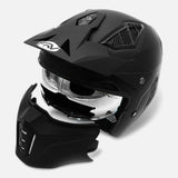 Casque Street FRV Panther – Noir mat FRV