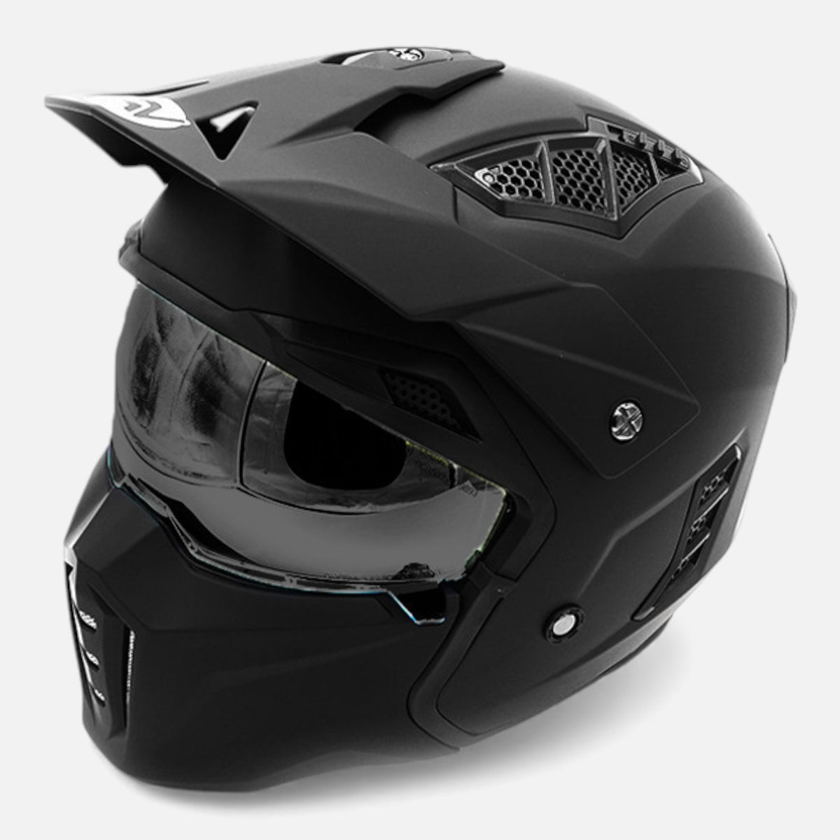 Casque Street FRV Panther – Noir mat FRV