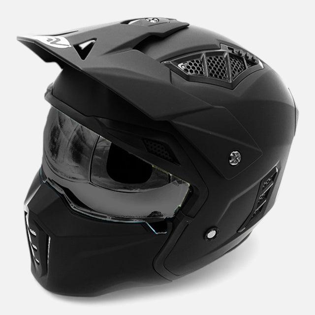 Casque Street FRV Panther – Noir mat FRV