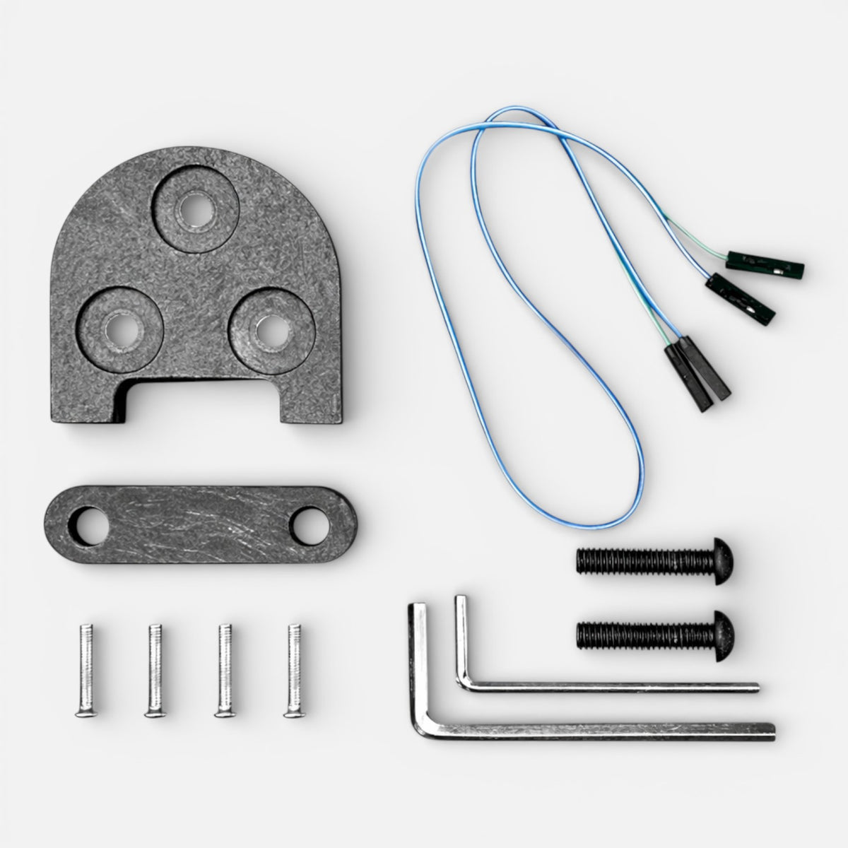 Kit de réhausse 10 pouces – Xiaomi M365, M365 Pro, 1S, Essential, Pro 2, Mi 3, Mi 3 Lite – Noir Wattiz