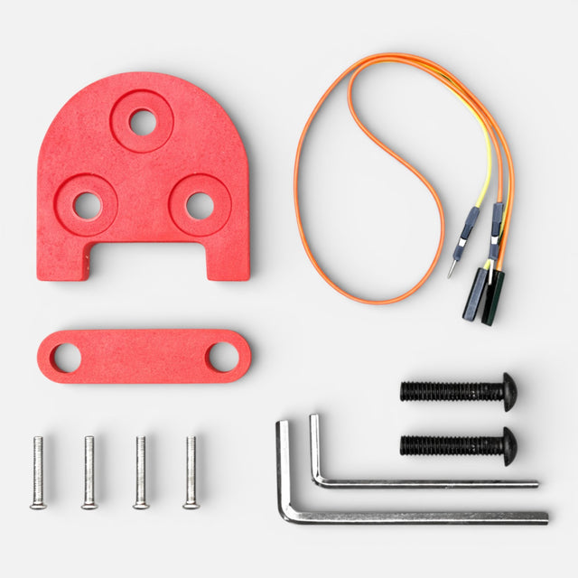 Kit de réhausse 10 pouces – Xiaomi M365, M365 Pro, 1S, Essential, Pro 2, Mi 3, Mi 3 Lite – Rouge Xiaomi