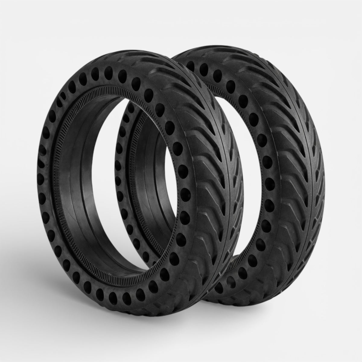 Lot de 2 Pneus plein alvéolés Xiaomi M365, Pro, 2, 3, 1S, Essential - Wheellow