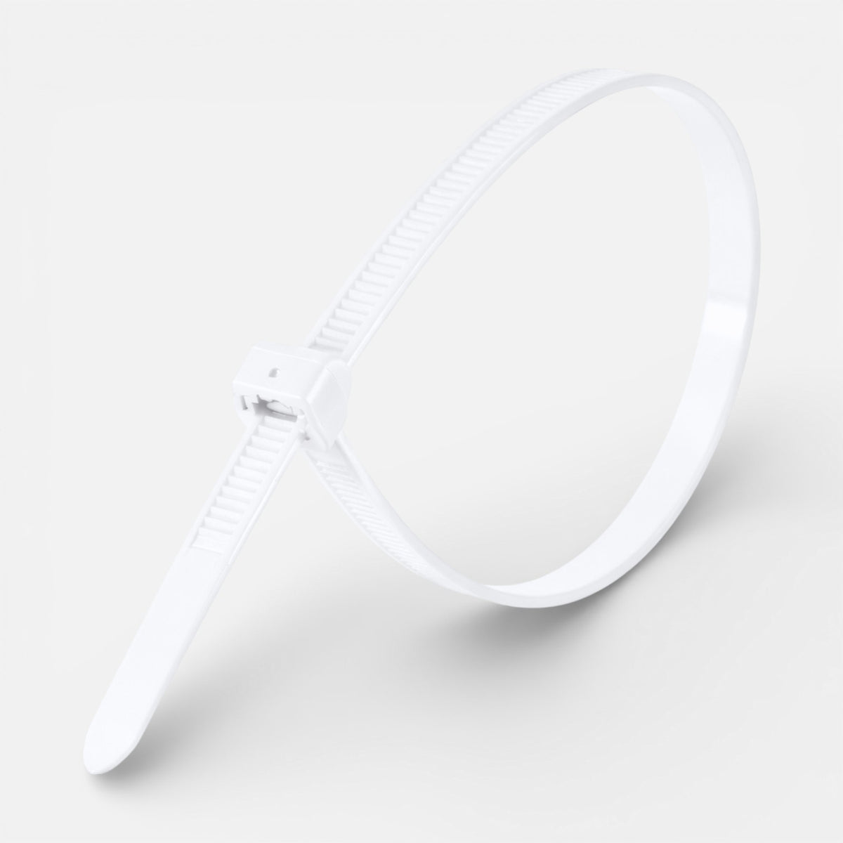 Rislan attache câble nylon 3x100 mm blanc - Wheellow