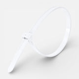 Rislan attache câble nylon 3x100 mm blanc - Wheellow
