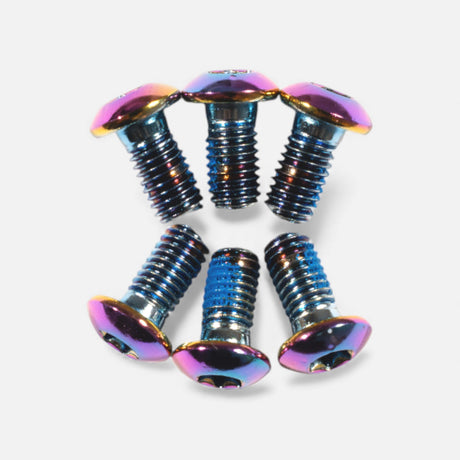 Kit vis disque frein M5x10 mm (x6) – Multicolore, trottinette & vélo Wheellow