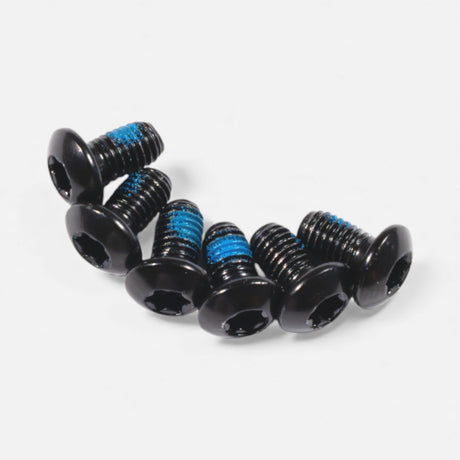 Kit vis disque frein M5x10 mm (x6) – Noires, trottinette & vélo Wheellow