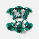 Kit vis disque frein M5x10 mm (x6) – Vert, trottinette & vélo Wheellow