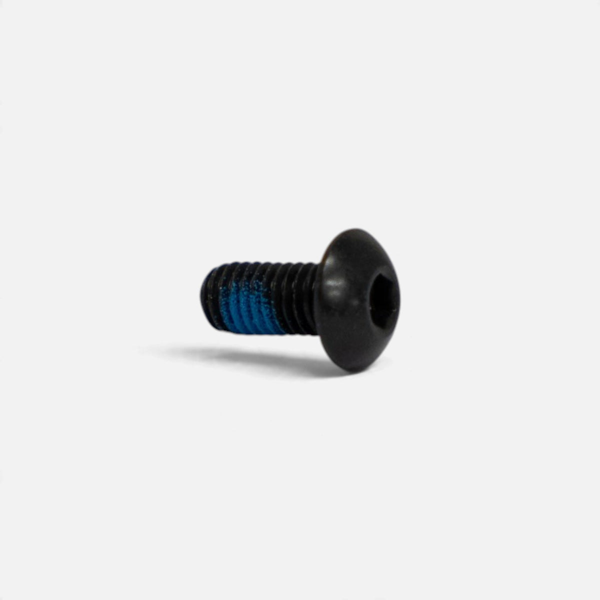 Vis Segway Ninebot M5 × 10, vue de profil avec filetage bleu